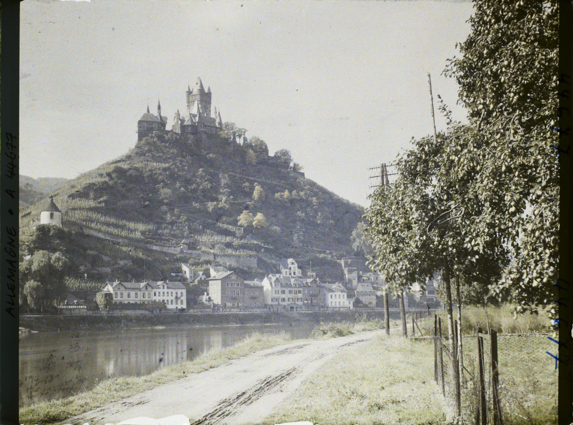 Image représentant Allemagne, Cochem (Moselle), Vue vers le Chau