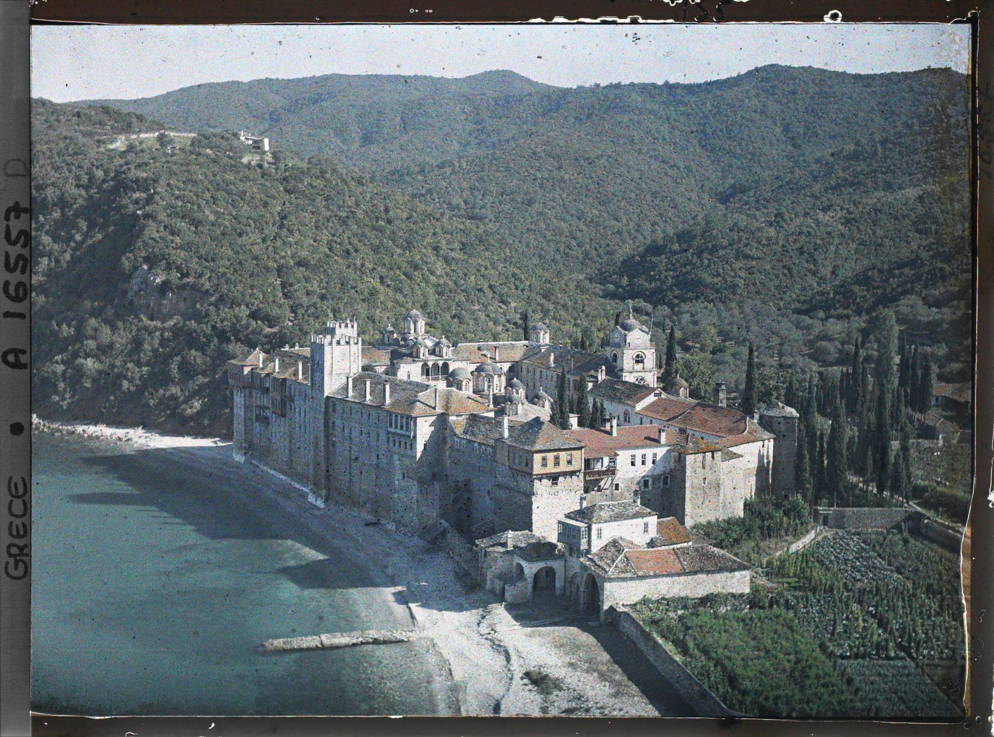 Image représentant Turquie, Esphigménou, Panorama sur le Monastère
