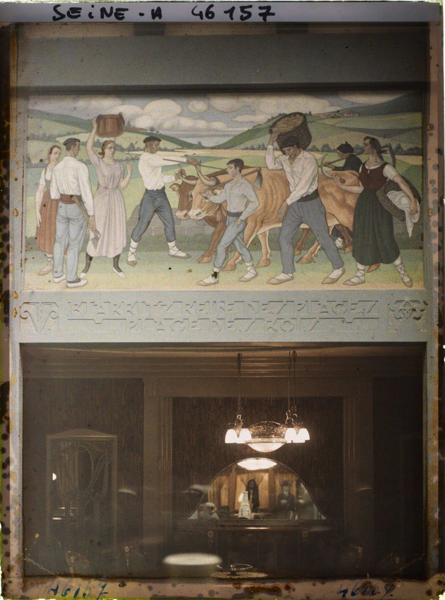 Image représentant L'Exposition des arts décoratifs, Galeries de la section française, Section basque