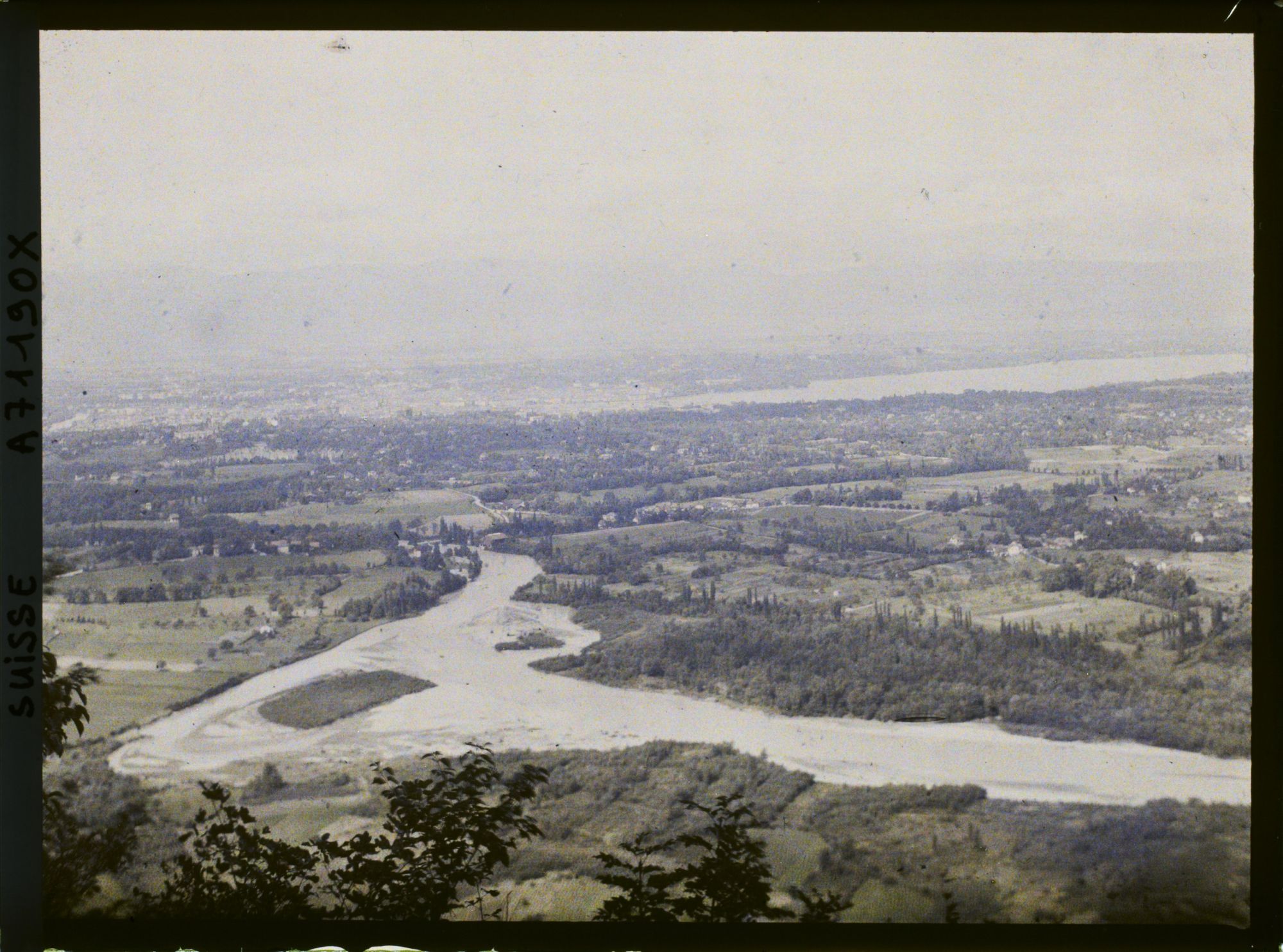 Image représentant Panorama sur Genève, l'Arve et le Léman