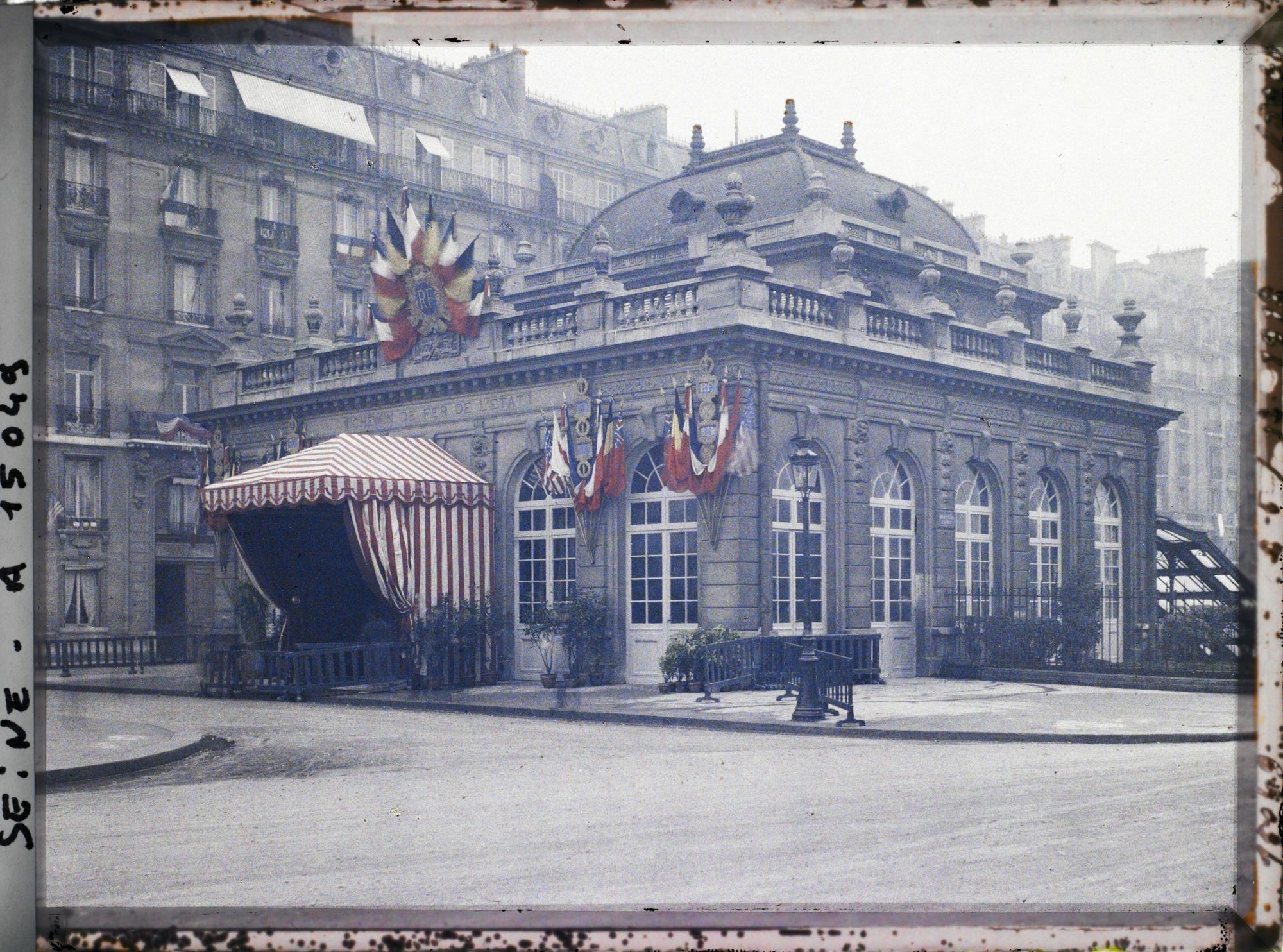Image représentant Gare de l'avenue du Bois-de-Boulogne, actuelle station de RER avenue Foch