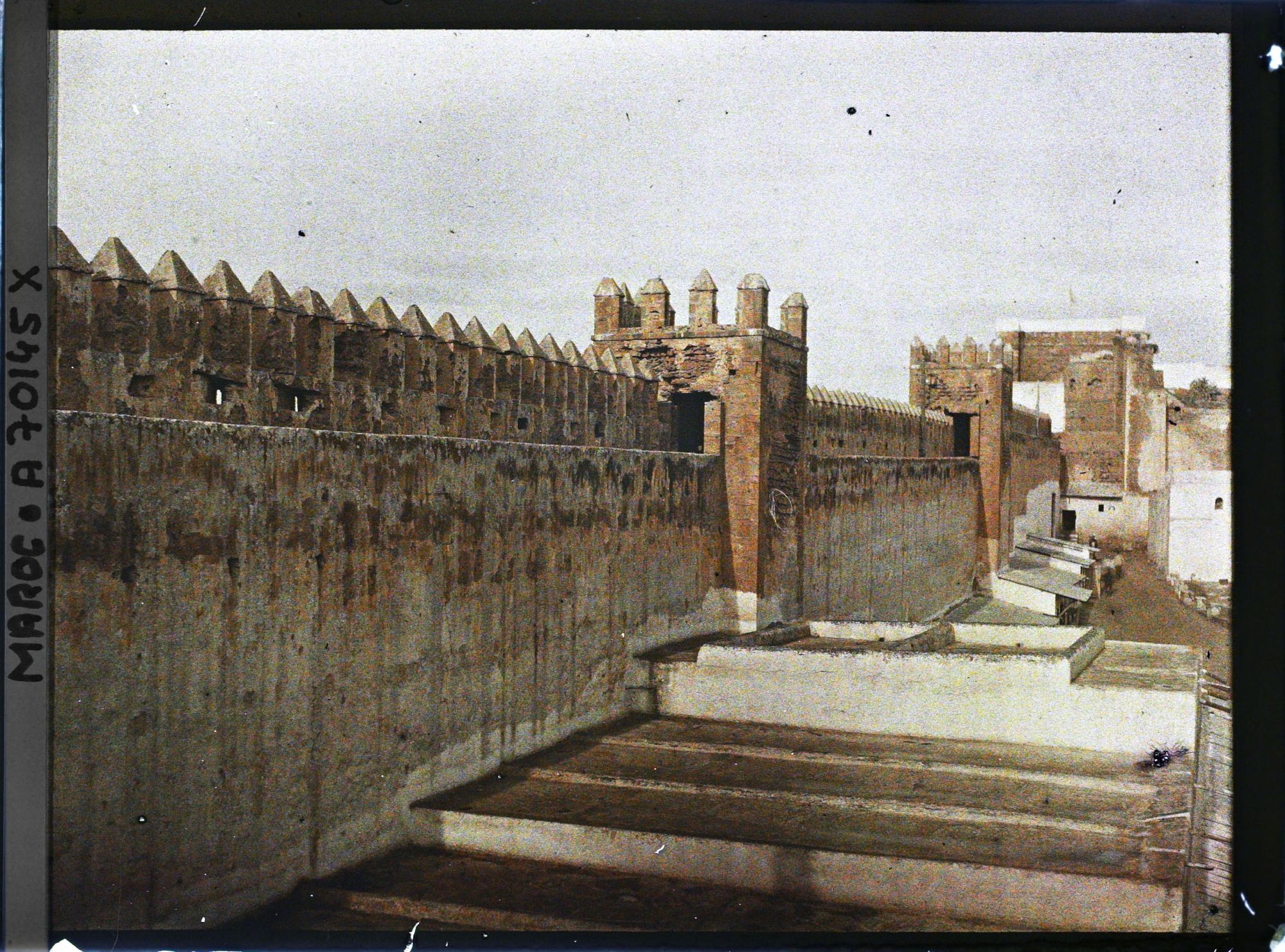 Image représentant Les remparts de la casbah des Oudaïa