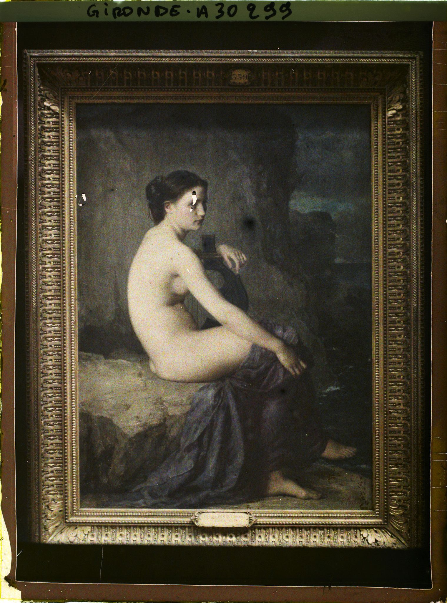 Image représentant Le tableau "Elégie" de Charles Cousin, d'après Philippe Parrot, musée des Beaux-Arts