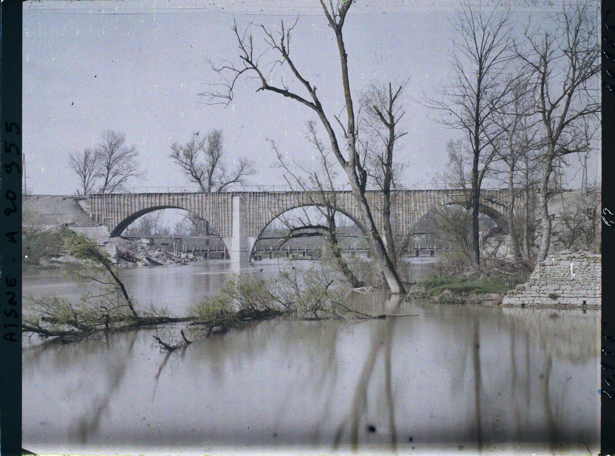 Image représentant France, Guignicourt, Le nouveau pont s/ l'Aisne