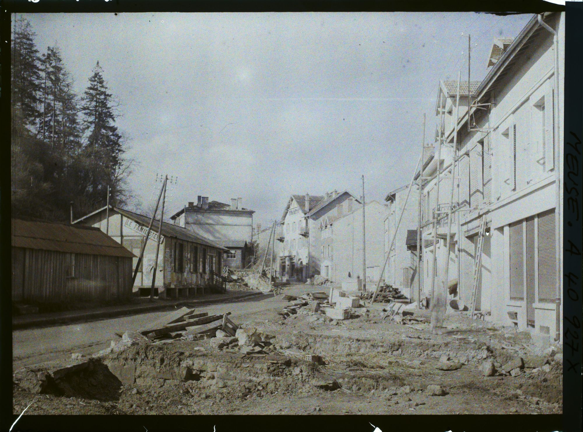 Image représentant France, Clermont en Argonne, Grande Rue
