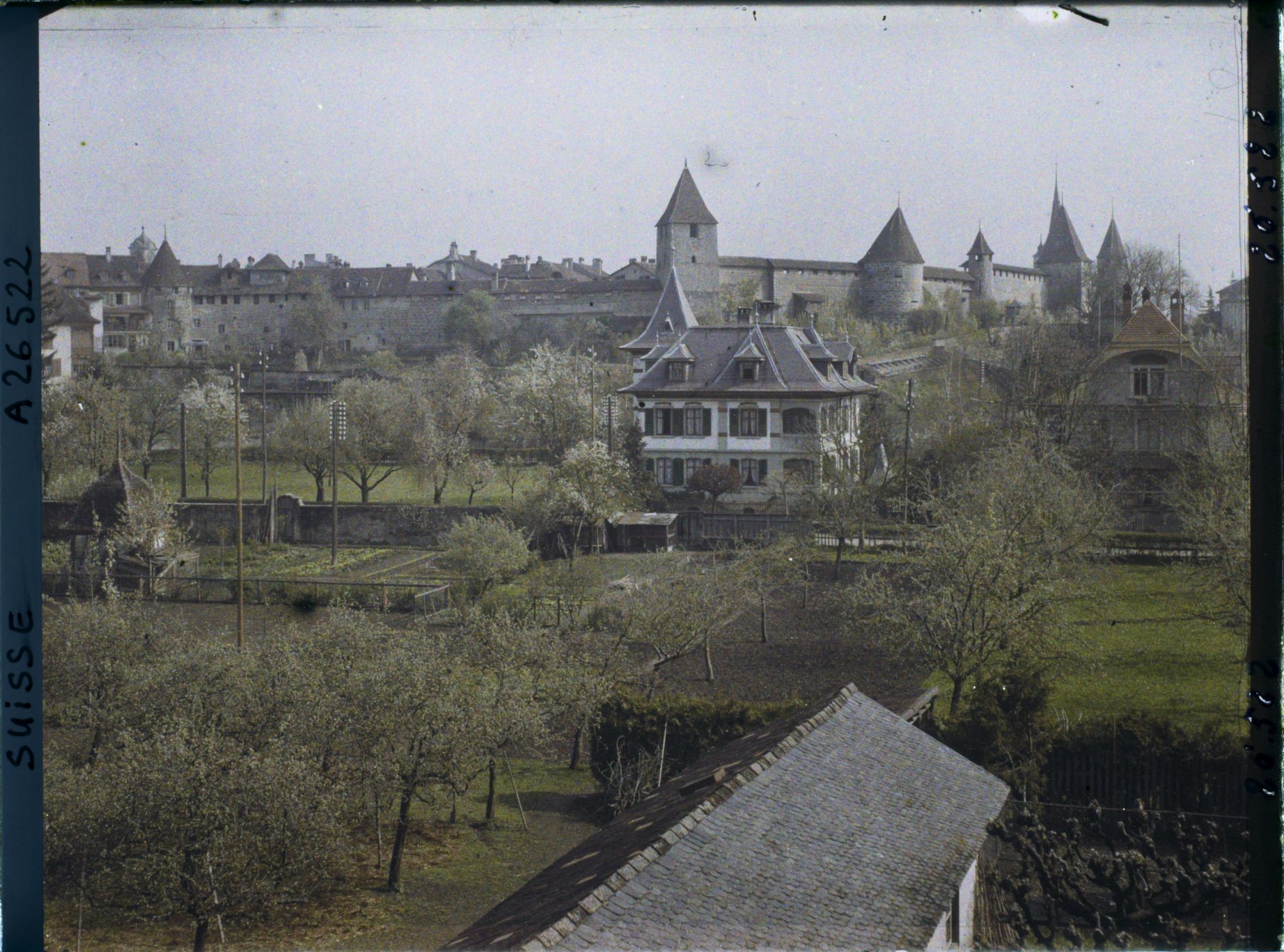 Image représentant Panorama sur la ville de Morat