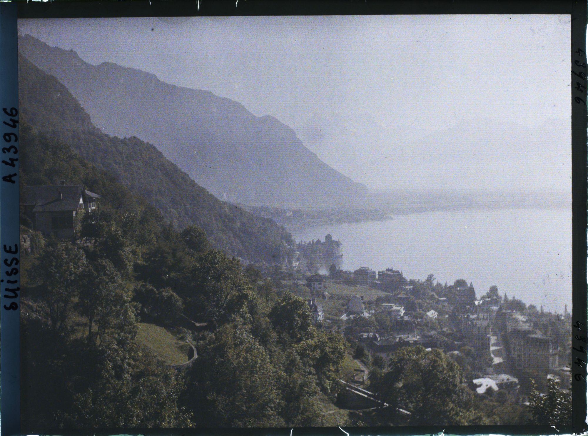 Image représentant Panorama sur Territet, le Léman et le château de Chillon