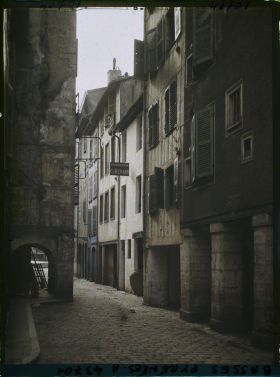Image représentant France, Bayonne, La rue des Tonneliers