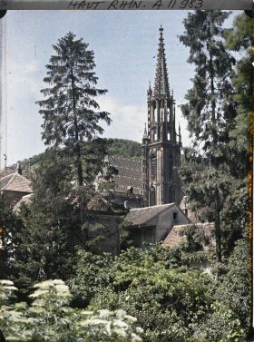Image représentant [Le] clocher [de la ] cathédrale [Saint-Thiébaut]