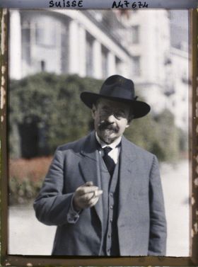 Image représentant Accords de Locarno, Monsieur Vandervelde, chef de la délégation belge