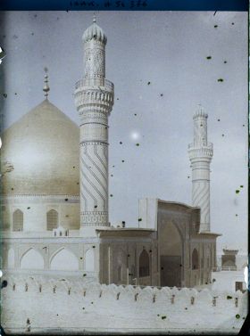 Image représentant La Mosquée d'Or, mausolée d'Ali al-Hadi et de Hasan al-Askari, dixième et onzième imams chiites