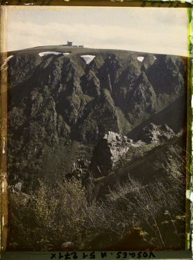 Image représentant Alsace, Honhneck, Le Honheck vu des rochers du Frenkental