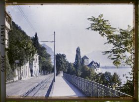Image représentant Le château de Chillon et le Léman