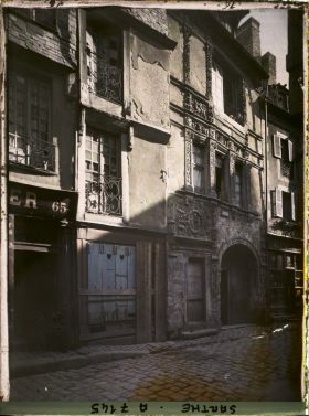 Image représentant La Maison dite d'Adam et Eve, au 69 Grande-Rue