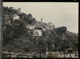 Image représentant Vue panoramique du village de Roquebrune