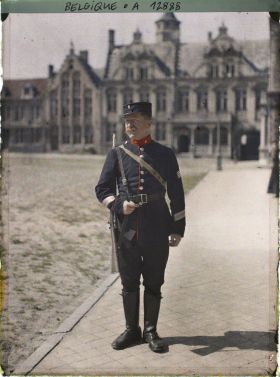 Image représentant Belgique, Furnes, Gendarme Belge