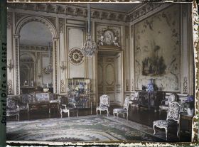 Image représentant Le grand salon du château de Voisins