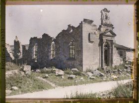 Image représentant France, Les Eparges, Ruines de l'Eglise