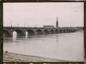 Image représentant France, Bordeaux, Pont de pierre