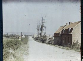 Image représentant Belgique, Neuve Eglise, Le Mont Kemmel vu de Neuve Eglise