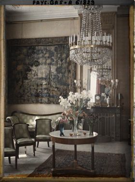 Image représentant Un salon de l'ambassade de France