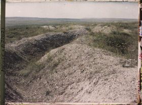 Image représentant France, Mort-Homme, Autre aspect du Terrain à la Côte 295