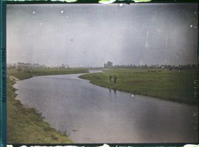 Image représentant Belgique, Roussbrugge, L'Yser en amont de Rousbrugge