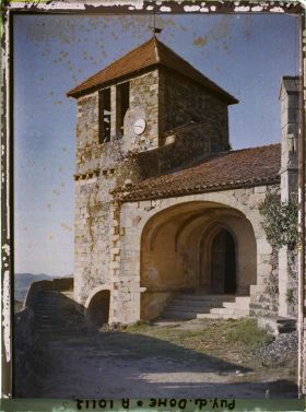 Image représentant France, Usson, Extérieur de l'Eglise, prison de la reine Margot