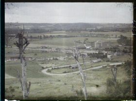Image représentant France, Coucy le Château, Vue prise vers l'Ouest