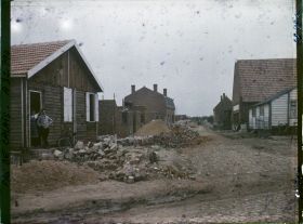 Image représentant France, Neuville St Waast, Reconstructions au Centre du Village
