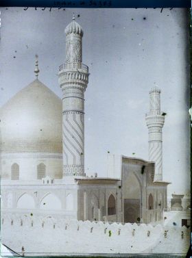 Image représentant La Mosquée d'Or, mausolée d'Ali al-Hadi et de Hasan al-Askari, dixième et onzième imams chiites