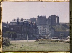 Image représentant Le château vu de la plage