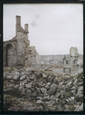 Image représentant France, Verdun, Ruines Place du Maréchal Pétain
