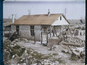 Image représentant France, Loivre, Maison dans les ruines