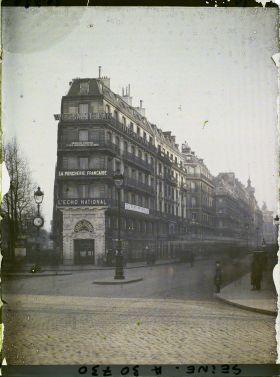 Image représentant Angle du boulevard Haussmann et de la rue Auber