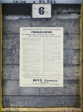 Image représentant Affiche pour les élections législatives des 22 et 29 avril, Georges Boyé
