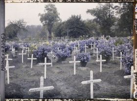 Image représentant France, La Harazée, Un coin du Cimetière N°6 de la Harazée
