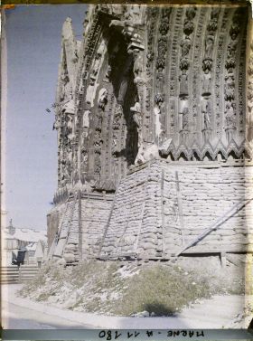 Image représentant Porche gauche, façade ouest de la cathédrale Notre-Dame