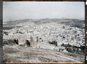 Image représentant Panorama de Fès el Bali depuis le fort Chardonnet vers le sud-est