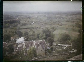 Image représentant France, Gourdon (Lot), Vue prise de l'ancien Château vers le nord