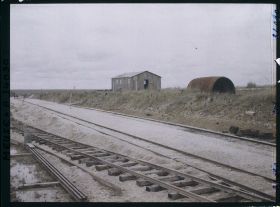 Image représentant France, Fleury, La Gare provisoire de Fleury