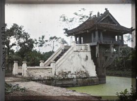 Image représentant Le temple Nhu't-chu-tu' ou Mot-cot (" Pagode du pilier unique ")