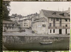 Image représentant France, Bayonne, Le Coin des quais et de la rue Tour de Sault