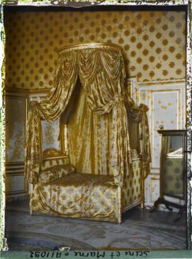 Image représentant France, Fontainebleau, Palais de Fontainebleau, Lit de l'Impératrice