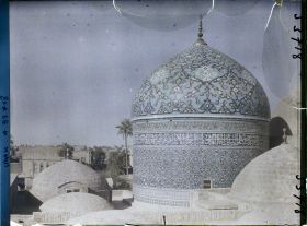 Image représentant Le petit dôme de la mosquée du Cheikh Abdel-Kader el-Gaïlani (XVIIe siècle)