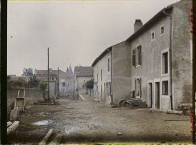 Image représentant France, Vandières, Maisons reconstruites