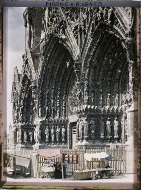 Image représentant France, Reims, Portails de la Cathédrale