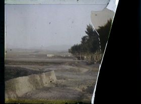 Image représentant Vers le village et une allée de bouleaux