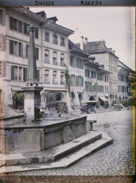 Image représentant Le fontaine de la Hauptgasse (Grand-Rue)