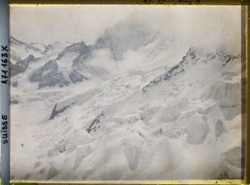 Image représentant Panorama de l'Eismeer depuis la station Eismeer du train du Jungfraujoch